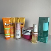 Zestaw kosmetykow pielegnacja 8 sztuk st tropez malibu nowe włosy ciało