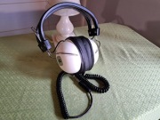 Słuchawki zamknięte,vintage,duży jack