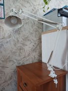 Lampa biurowa biała