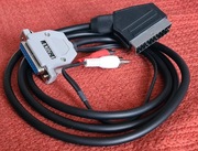 Kabel Amiga - TV +Monitor 9pin i 6pin 140cm