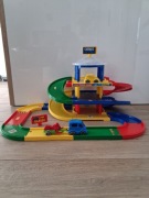 Garaż 3 poziomy Wader play tracks garage + samochody