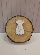 Aniołki z gipsu na komunię- mały 