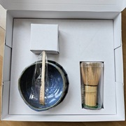 Nowy zestaw do herbaty MATCHA - chasen, czarka i łyżeczka