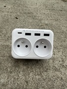 Złodziejka gniazdo elektryczne rozgałęźnik Angielskie gniazdko