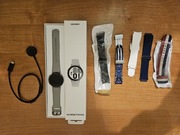 Samsung Galaxy Watch 4 z dodatkowymi paskami i szkłami