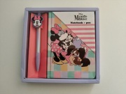 Zestaw notes i długopis Myszki Minnie
