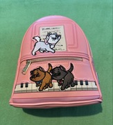 Mini plecak Loungefly z motywem kotów z filmu "Arystokoci