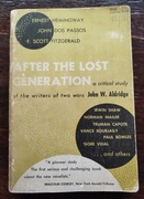 J. W. Aldridge, After the Lost Generation. / Hemingway, Fitzgerald, Capote