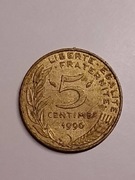 Republioue Francaise, - 5 centime 1990 Rok