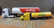 Zestaw samochodów ciężarówek cystern 