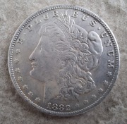 Moneta 1 dolar MORGAN 1882 S San Francisco