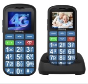 Telefon komórkowy 4G dla seniorów przycisk SOS