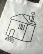 Torebka torba tote bag materiał non woven Harry Styles