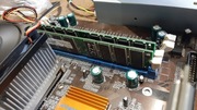 Retro vintage pamięć ram DDR1 2x1gb Kingston Goodram Elixir