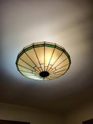 Lampa sufitowa szklana