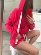 DRES LA PERLA KRÓTKI SPODENKI RÓŻ  M 38