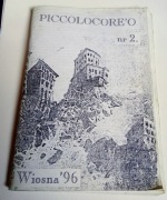 Piccolocoreo'o wiosna 96 - fanzin (HC/punk) 1996