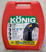 Łańcuchy śniegowe KONIG 090 KN 12mm na koła R14, R15, R16, R17