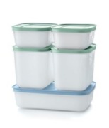 POJEMNIKI DO MROŻENIA POLARNIK 2X 450, 2X 1,1L, 1 x 1L  TUPPERWARE