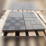 Płytki chodnikowe betonowe. różne formy. Producent