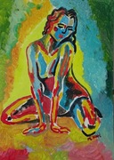 obraz do salonu akt naga kobieta kobiece ciało 