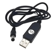 Kabel OEM PRZETWORNICA DC 2.1x5.5mm USB 5V-12V 1A°