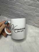 Kubek biały 330 ml kierowniczka tego cyrku / ch*j mnie zaraz strzeli