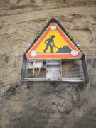 Roboty drogowe znak , LED 