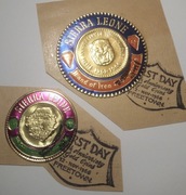 Sierra Leone 1966 - Pierwsze Użycie Znaczka - 5 C + 3 C