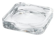 Ikea Glasig 602.591.43 szklana podstawka pod świece bryłowe
