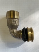 VIEGA RAXOFIX KOLANO ŁUK PRZEJŚCIOWY 20MM x 3/4 GZ ZŁĄCZKI ZACISKOWE