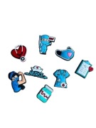 Przypinki do Crocs Medyczne – Lekarz Pielęgniarka weterynarz dentysta