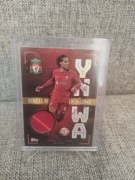 Topps team set Liverpool 2022-23 virgil van dijk relic 