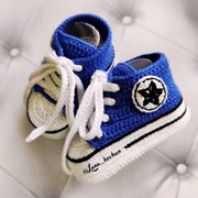 Szydełkowe buty, Converse.