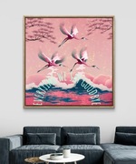 Autor.oryg.plakat"Everytime we say goodbye" motyw. sztuką japon. i piosenką