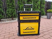 WALIZKA SKRZYNKA METALOWA WARSZTATOWA NARZĘDZIOWA ORGANIZER