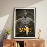 Plakat Sergio Ramos - Real Madryt