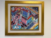 Edward Dwurnik ,,Plac Zamkowy" Warszawa