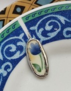 Zawieszka porcelanowa wiosna kwiat 