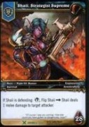 WoW TCG - Shaii, Strategist Supreme 6/268 Drums