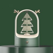 Ekspozytor na biżuterię zielony w świątecznym wydaniu