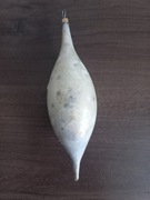 Stara bombka na choinkę sopel PRL vintage retro