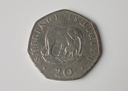 Tanzania 20 shilingi 1992r.
