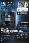 Inteligentny wideodomofon Wi-Fi z dzwonkiem – LSC Smart Connect, NOWY 