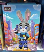 Klocki ZWIERZOGRÓD POLICJANTKA JUDY HOPS KRÓLIK Zootopia FIgurka klocki