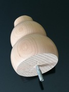 Nogi, nóżki do mebli, stopki drewniane, wysokość 11,5cm (nr 27)