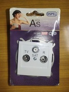 Ospel AS - Gniazdo antenowe R-TV-SAT GPA-GS/m/00 