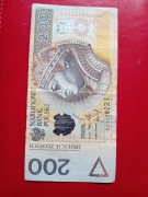 Banknot NBP 200 zł Rok 1994/Seria DS/DW/DC/DM/DK.