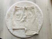 h&m biała asymetryczna spódnica spódniczka xs 