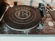 Skórzana mata gramofonowa REZONA Pro